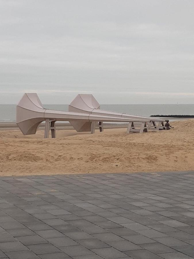 Prachtig Zeezicht Westcorner Lägenhet Middelkerke Exteriör bild